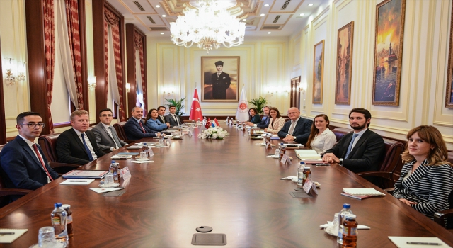 Adalet Bakanı Gül, Hollanda Adalet ve Güvenlik Bakanı Grapperhaus ile görüştü