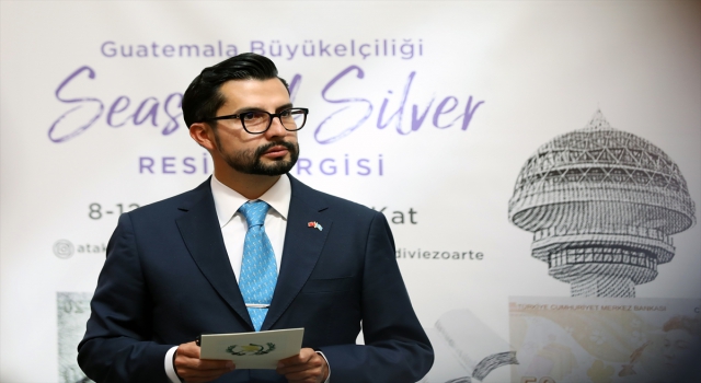 Guatemalalı sanatçı Valdiviezo’nun resim sergisi Ankara’da açıldı