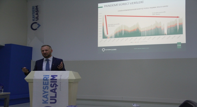 Kayseri Büyükşehir Belediyesi Ulaşım AŞ Genel Müdürü Gündoğdu’dan bilgilendirme toplantısı