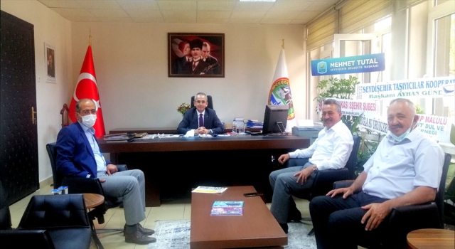 Başkan Tutal’dan Kaymakam Pişkin’e hayırlı olsun ziyareti