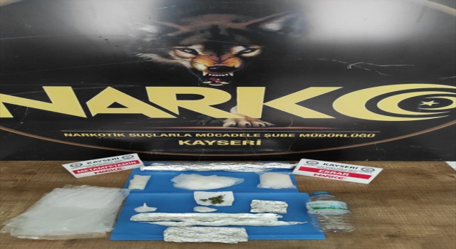 Kayseri’de uyuşturucu operasyonu: 4 gözaltı