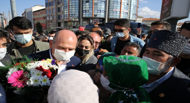 İçişleri Bakanı Süleyman Soylu Sivas’ta ziyaretlerde bulundu