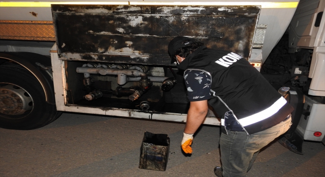 Eskişehir’de düzenlenen kaçak akaryakıt operasyonunda 1 şüpheli yakalandı