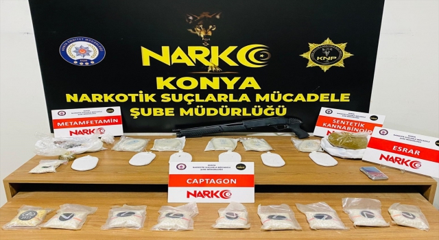 Konya’da uyuşturucu operasyonu