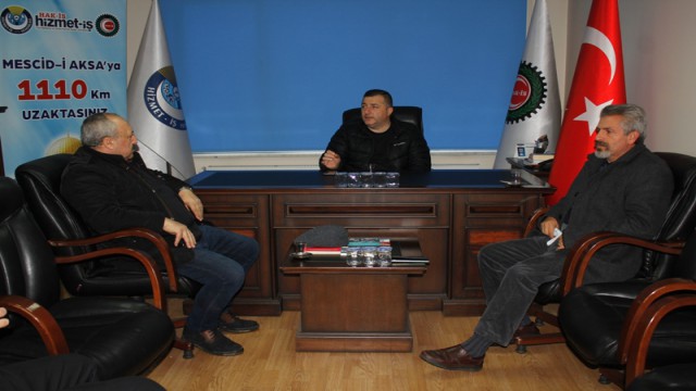 Kocaeli İGD’den Hizmet-İş Sendikası’na ziyaret