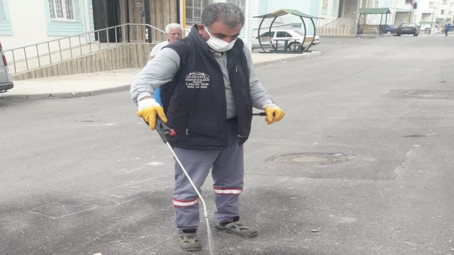 Gaziantep’te toprak piresi mücadelesi