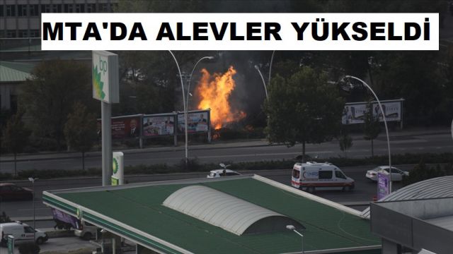 Ankara Çukurambar semtinde korkulu anlar: MTA'da patlama oldu