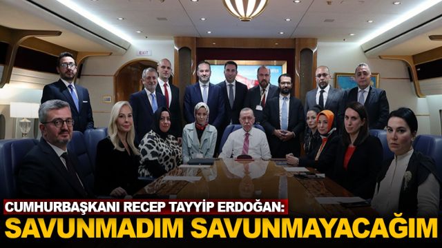 Cumhurbaşkanı Erdoğan: Hiçbir zaman faizin yükseltilmesini savunmadım, savunmayacağım