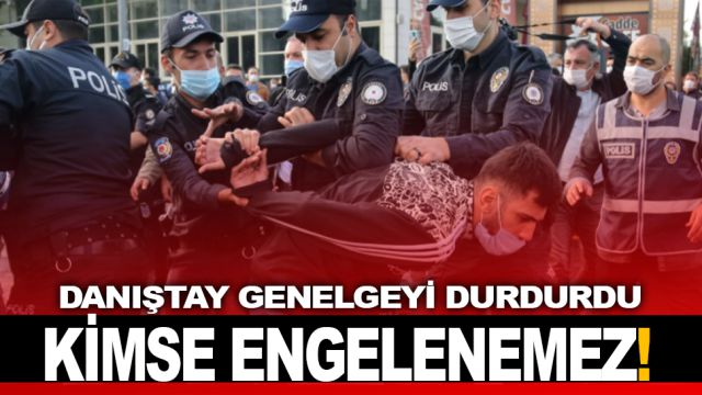 Danıştay, polisin olduğu olaylarda cep telefonuyla video çekilmesinin engellenmesine dair genelgeyi durdurdu