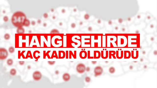 SON 10 YILDA HANGİ ŞEHİR KAÇ KADIN ÖLDÜRÜLDÜ?