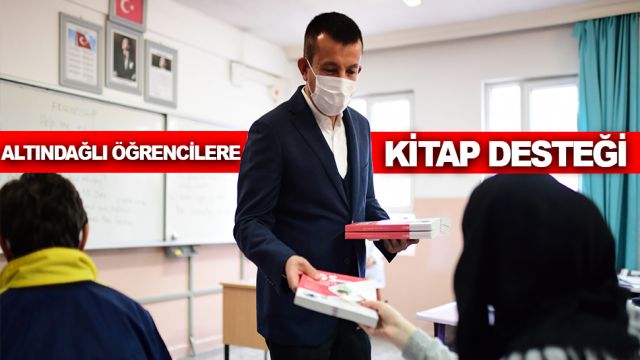ALTINDAĞLI ÖĞRENCİLERE KİTAP DESTEĞİ