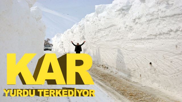 KAR YAĞIŞI NE ZAMAN BİTECEK? İŞTE DETAYLAR