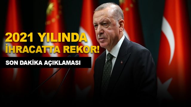 Cumhurbaşkanı Recep Tayyip Erdoğan'dan son dakika açıklaması