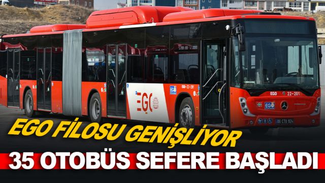 EGO FİLOSU GENİŞLİYOR