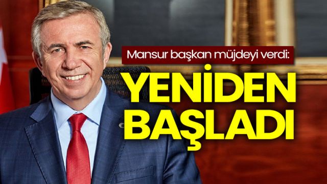 Mansur Yavaş duyurdu: Hane başı 500’er TL’lik ödemeyi bugün tamamlıyoruz