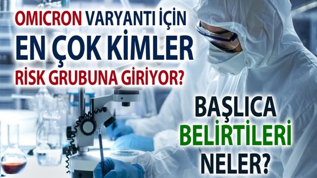 Omicron'un Delta ve griple belirtileri benzer, bulaşıcılığı hızlı