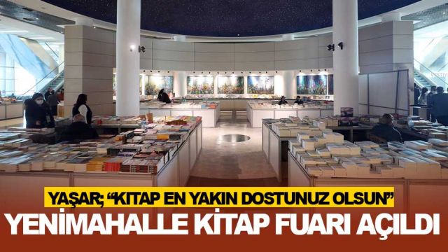 Yenimahalle Kitap Fuarı açıldı