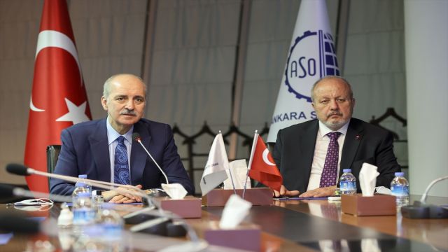 AK Parti Genel Başkanvekili Kurtulmuş ASO'yu ziyaretinde konuştu: