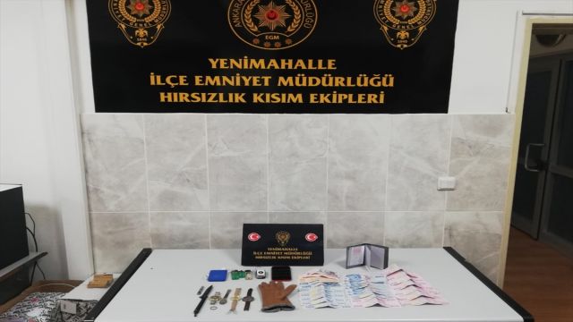 Ankara'da 10 evden hırsızlık yapan şüpheli yakalandı