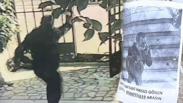 Apartman sakinlerini bıktırdı: Fotoğrafının olduğu ‘hırsız var’ afişlerini yırttı