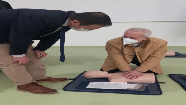 Beypazarı'nda öğrenci ve akademisyenlere ilk yardım eğitimi verildi