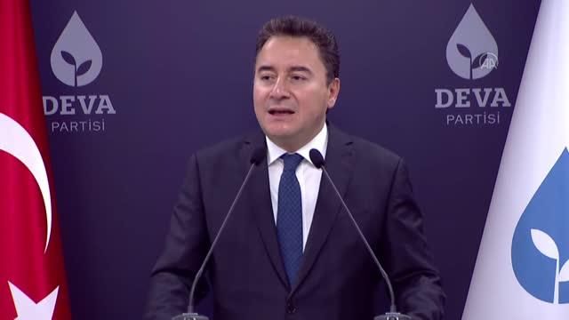 DEVA Partisi Genel Başkanı Babacan gündemi değerlendirdi: