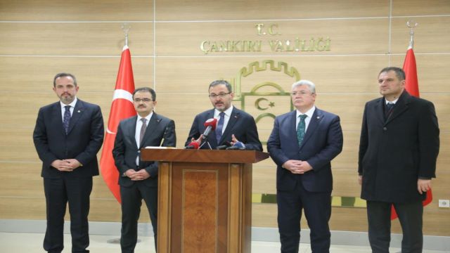Gençlik ve Spor Bakanı Kasapoğlu, Çankırı Valiliğini ziyaret etti