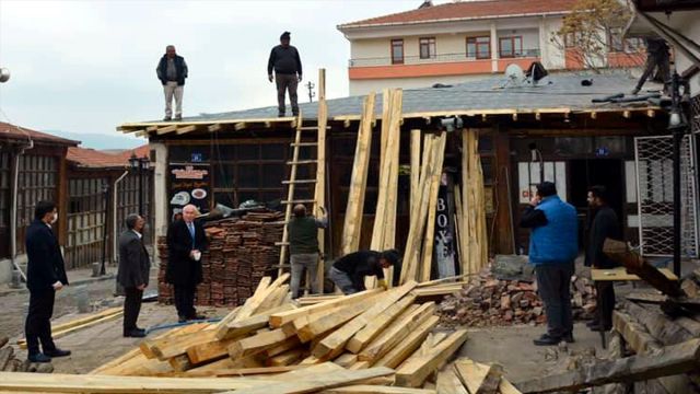 Güdül’de restorasyon çalışmaları başladı