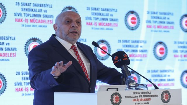 Hak-İş Genel Başkanı Arslan, 6 muhalefet partisinin 28 Şubat programını değerlendirdi: