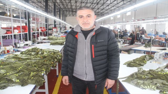 İlçedeki tekstil atölyesi yöre halkına "ekmek kapısı" oldu