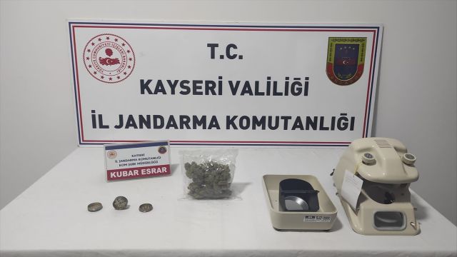 Kayseri'de uyuşturucu operasyonunda 2 şüpheli yakalandı