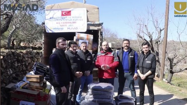 MÜSİAD İDLİB'E DOKUNDU