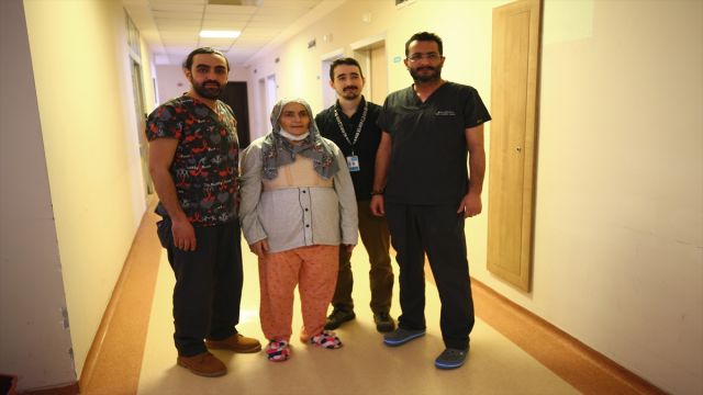 Nevşehir'de kalp kapakçığı değiştirilen kadın sağlığına kavuştu