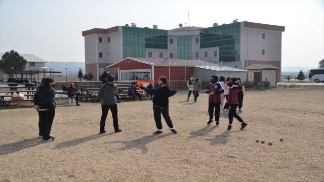 Okul Sporları Bocce Ankara İl Birinciliği müsabakaları Kahramankazan'da yapıldı