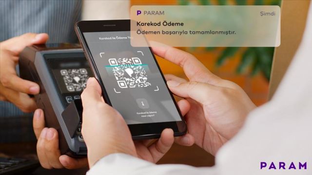 Param, TR Karekod ile işlem özelliğini müşterilerine sundu
