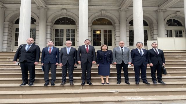 TBB Başkanı Şahin’den New York’un yeni belediye başkanı Adams'a ziyaret