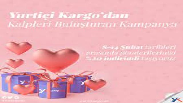 Yurtiçi Kargo'dan Sevgililer Günü kampanyası