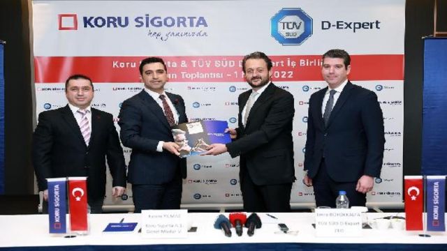 Koru Sigorta ve TÜV SÜD D-Expert'ten kasko sigortası iş birliği