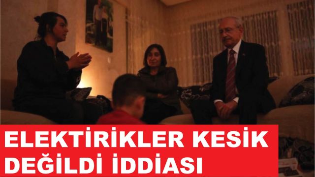 Enerji Bakanından müthiş iddia: Kılıçdaroğlu'nun ziyaret ettiği evde elektrikler borcundan dolayı kesik değildi...