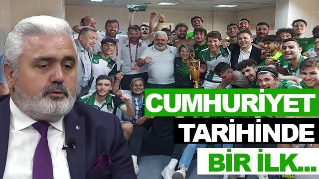 Kavaklıderespor Cumhuriyet tarihinde bir ilki gerçekleştirdi...