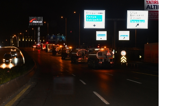 Marmaris yangınına Ankara'dan destek