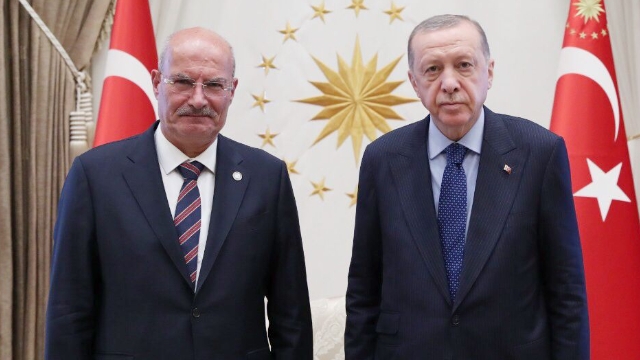 ATO Başkanı Gürsel Baran Ankara'nın sorunlarını Cumhurbaşkanı Erdoğan'a iletti....