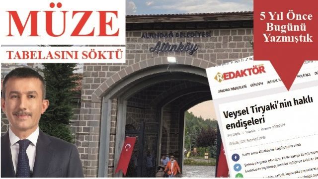 Asım Balcı Müzeyi kapattı restoran yaptı