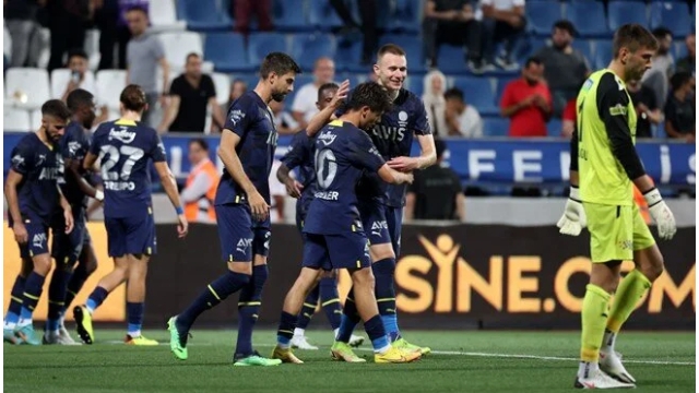 Fenerbahçe'den Büyük Galibiyet! Fenerbahçe Kasımpaşa'yı 6-0 yendi