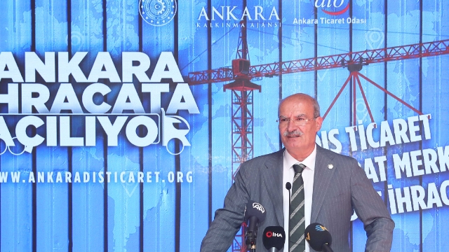 Gürsel Baran: Tek derdimiz Ankara'nın ihracatını yükseltmek