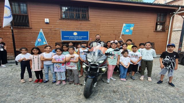 TEGV’li çocuklar için motosikletiyle 6 bin km yol katetti