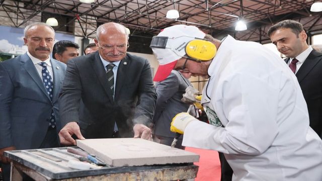 Andezit taşı coğrafi işaret tescili aldı...