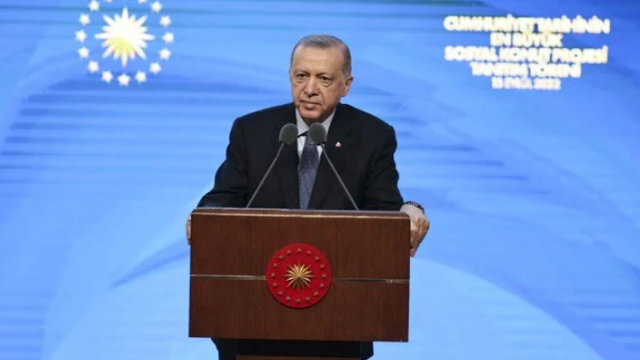 Cumhurbaşkanı Erdoğan sosyal konut projesini açıkladı