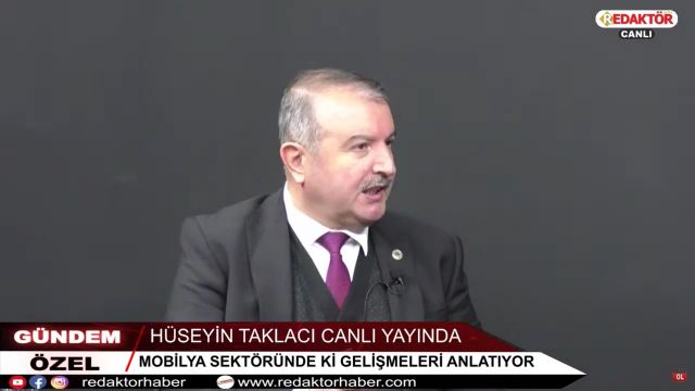 Hüseyin Taklacı: Mobilya Sektörü 2023 ihracaat hedefi 10 milyar dolar