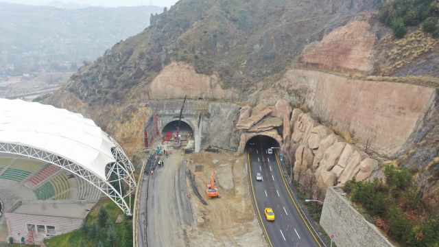Kuzey Ankara Protokol Yolu Tüneli trafiğe açılıyor
